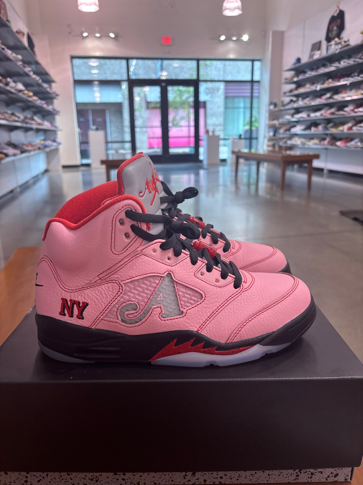 Preowned Air Jordan 5 Awake NY Pink