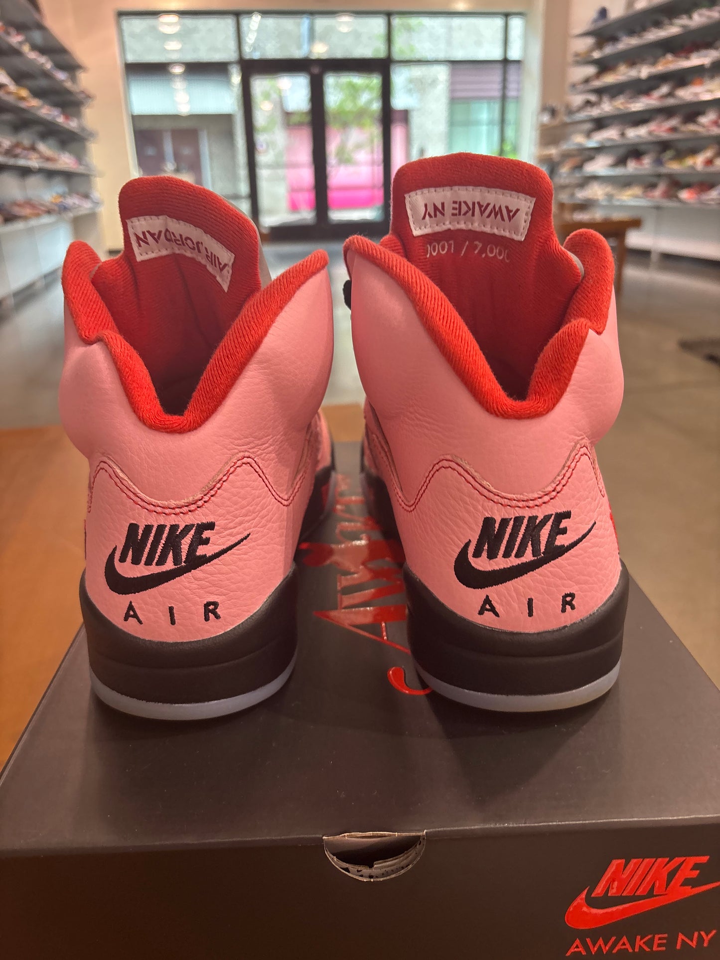 Preowned Air Jordan 5 Awake NY Pink