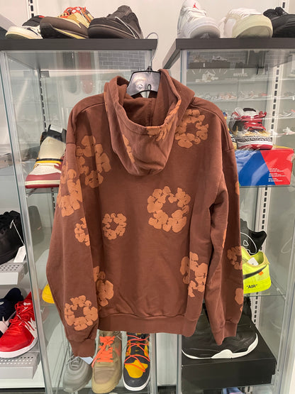 Denim Tears Mono Cotton Wreath Hoodie Brown