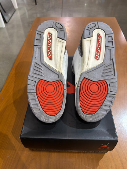 PREOWNED Air Jordan 3 White Cement Reimagined