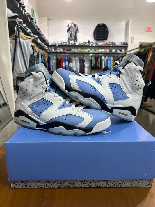 PREOWNED Air Jordan 6 UNC