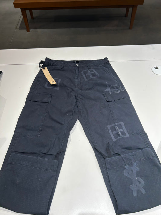 PREOWNED Ksubi Fugitive Cargo Pant Kash Box Black