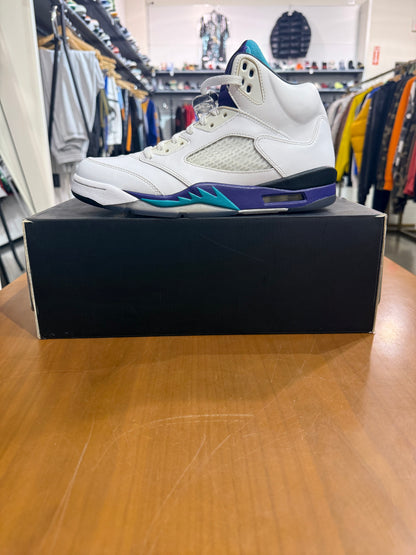 Preowned Air Jordan 5 Grape