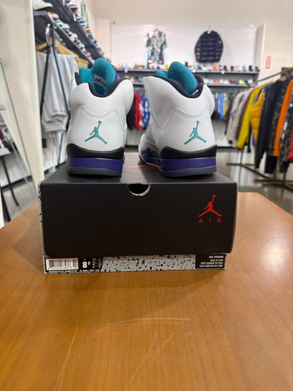 Preowned Air Jordan 5 Grape