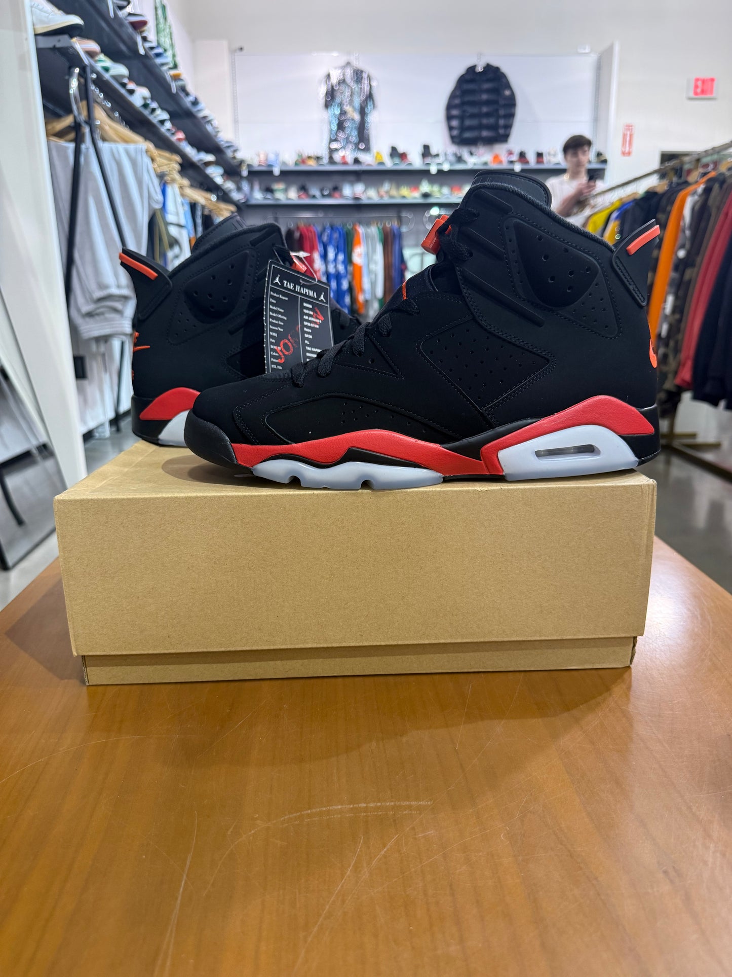 Air Jordan 6 Infrared Salesman