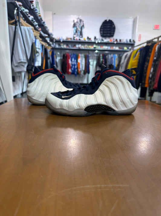 Preowned Nike Foamposite One Olympic