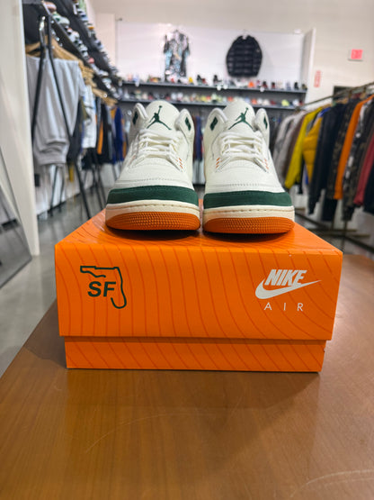 Preowned Air Jordan 3 Solefly Miami