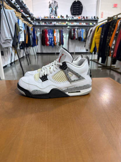 Preowned Air Jordan 4 White Cement (2016)