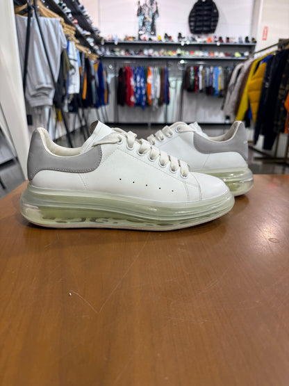 Preowned Alexander Mcqueen Oversized Sneaker Transparent Sole White