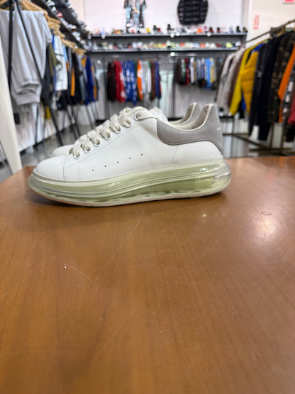 Preowned Alexander Mcqueen Oversized Sneaker Transparent Sole White