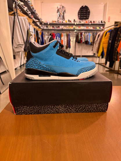 Preowned Air Jordan 3 Power Blue