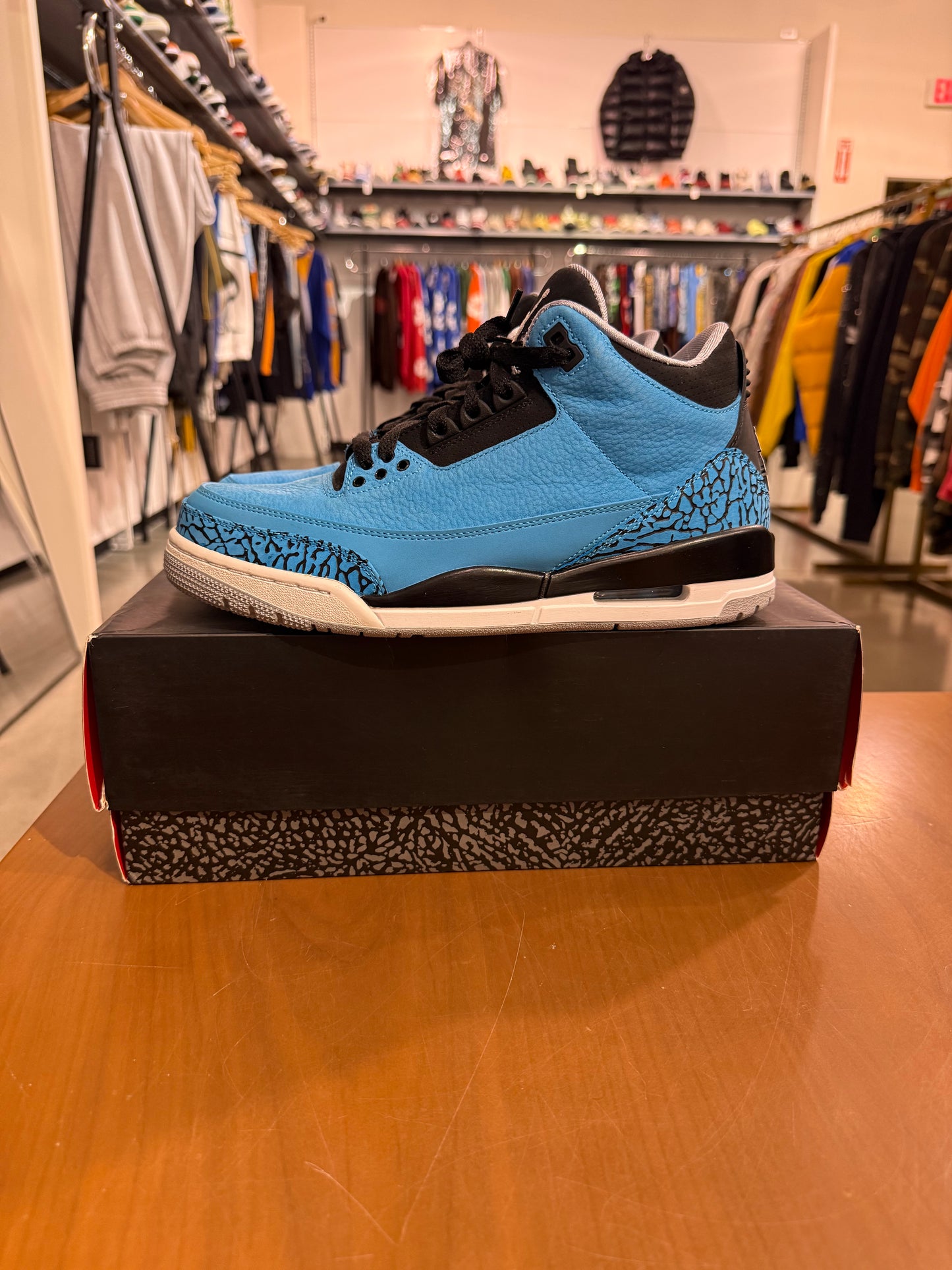 Preowned Air Jordan 3 Power Blue