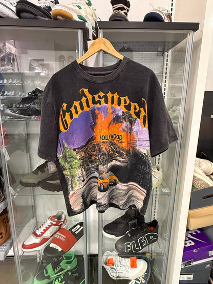 Preowned Godspeed Los Scandalous Black Tee