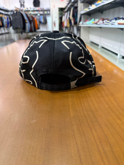 Preowned Rhude Western Logo Black Hat