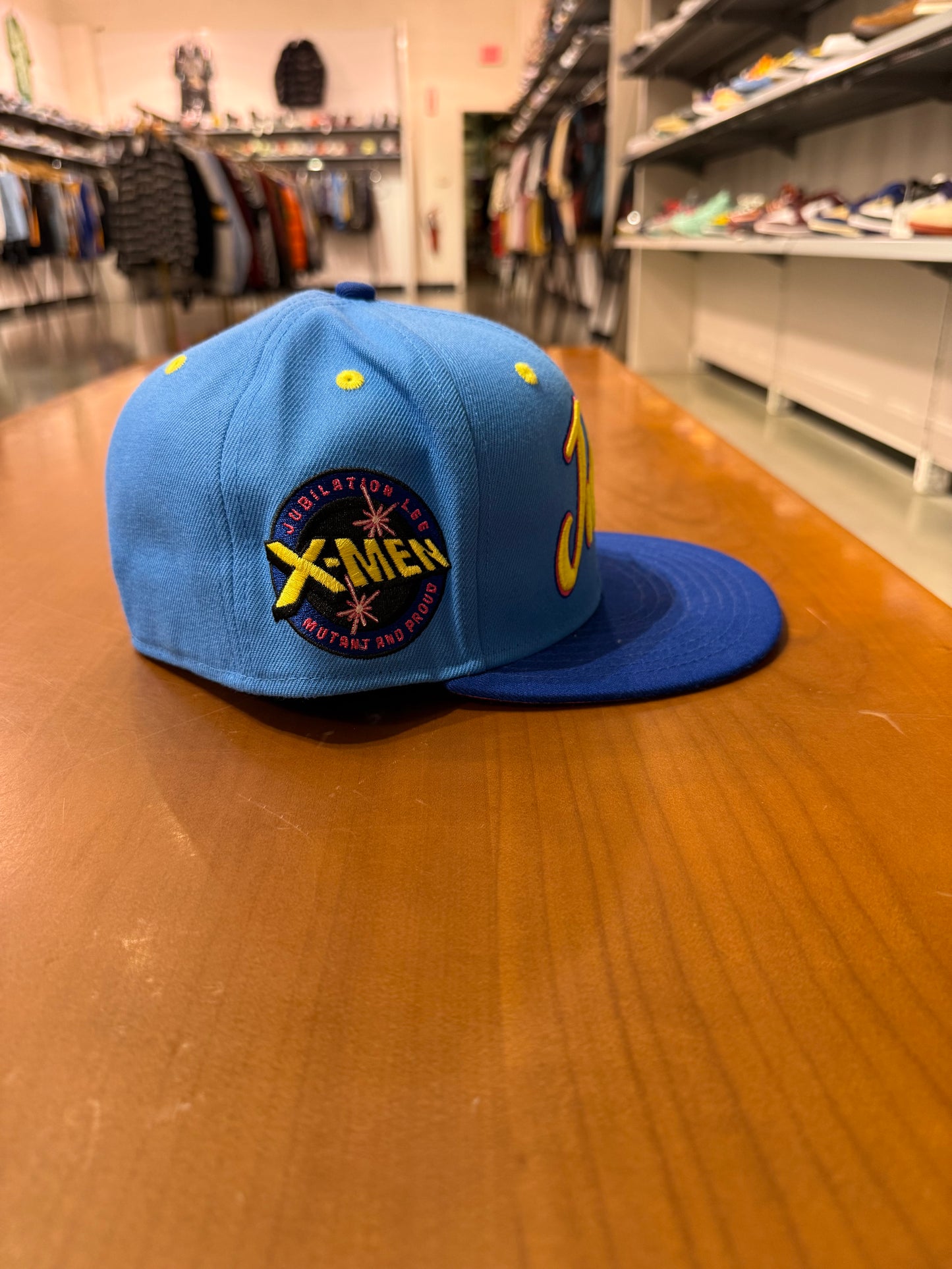 Preowned New Era Marvel X-men Jubilee Hat