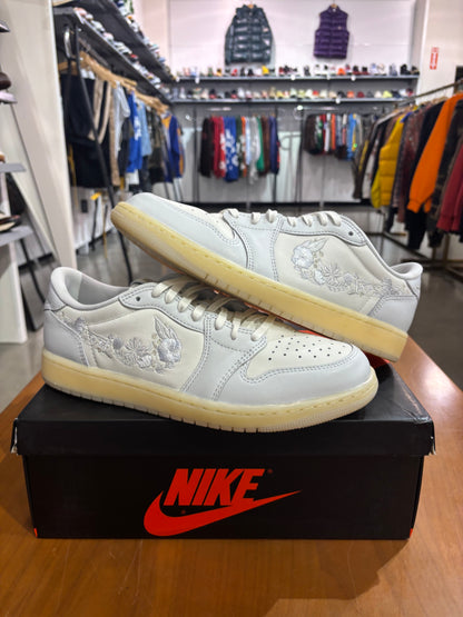 Preowned Air Jordan 1 Low OG Rabbit Floral Swoosh