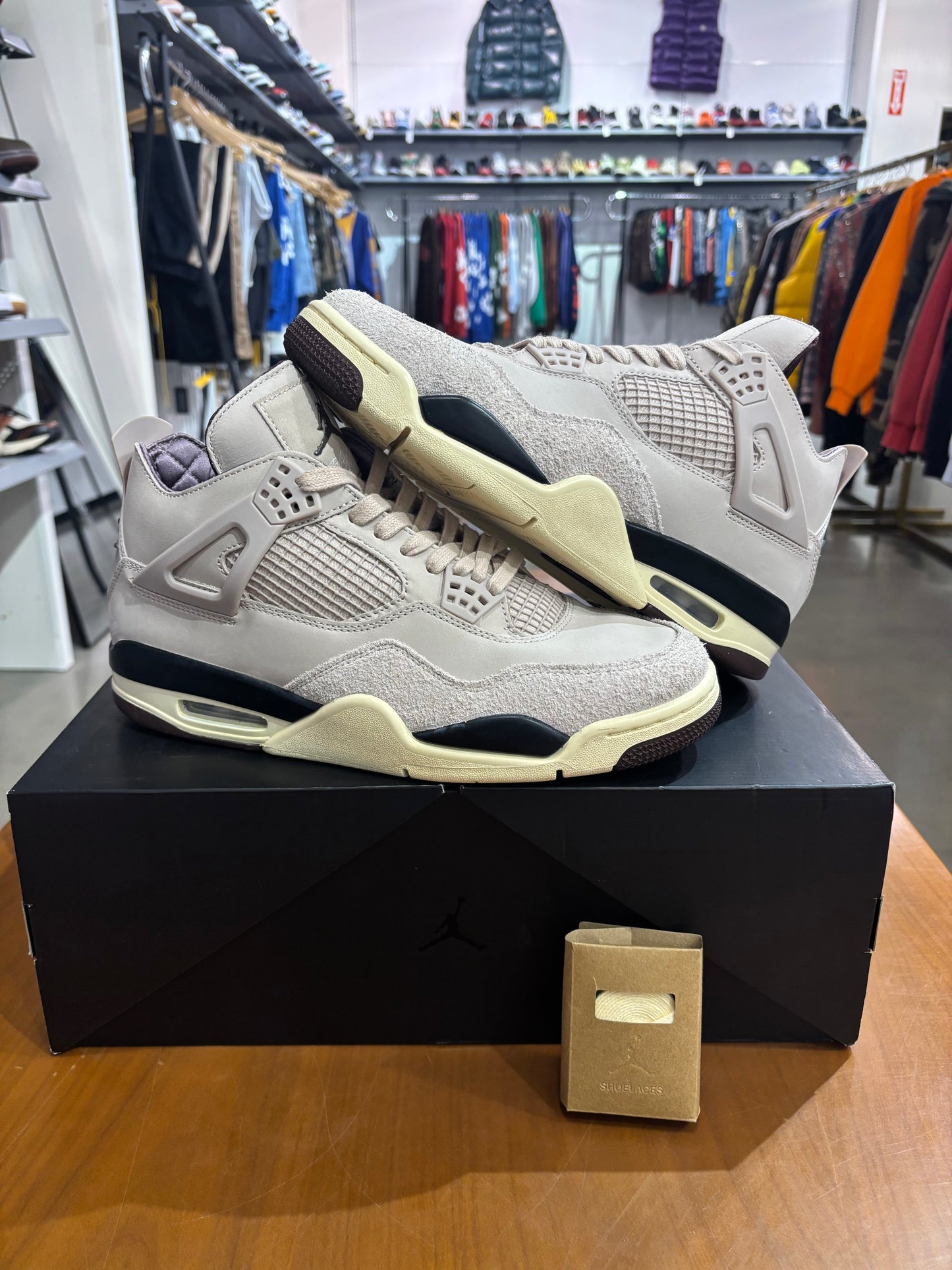 Preowned Air Jordan 4 SP A Ma Maniere W.Y.W.S
