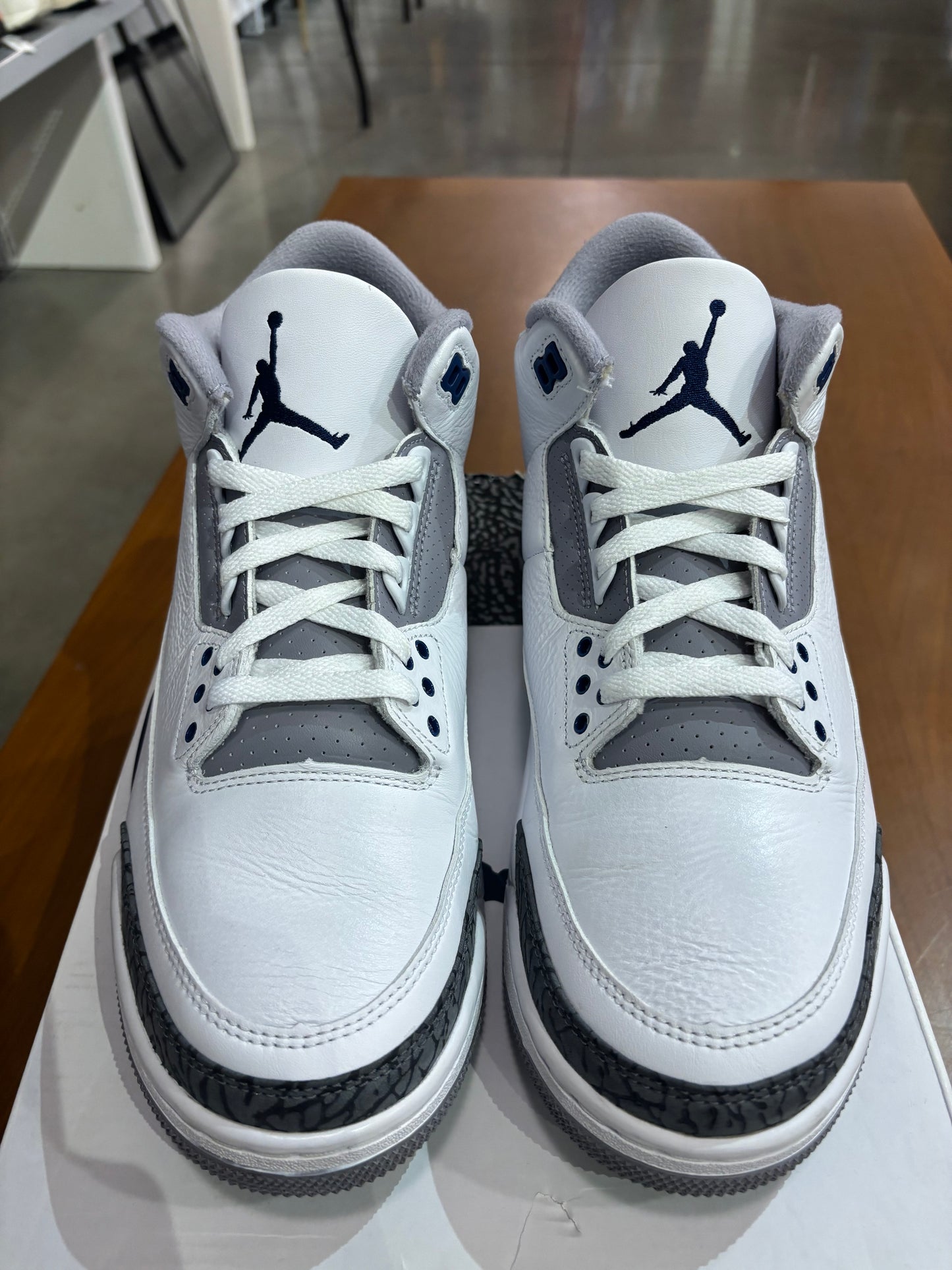 Preowned Air Jordan 3 Midnight Navy