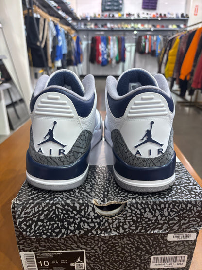 Preowned Air Jordan 3 Midnight Navy