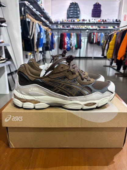 Preowned ASICS Gel-NYC Brown Strom Black Coffee