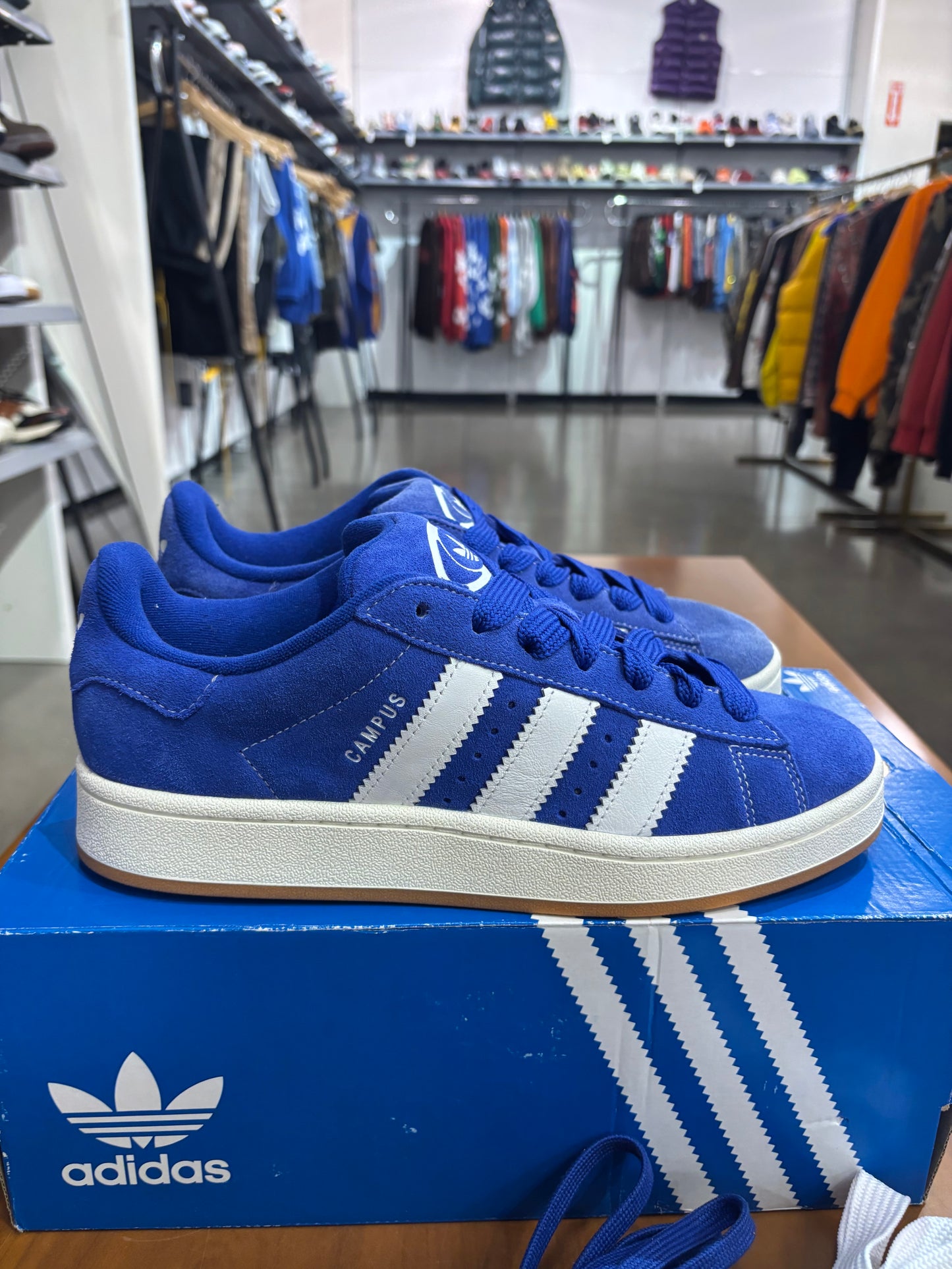 Adidas Campus 00S Semi lucid Blue white