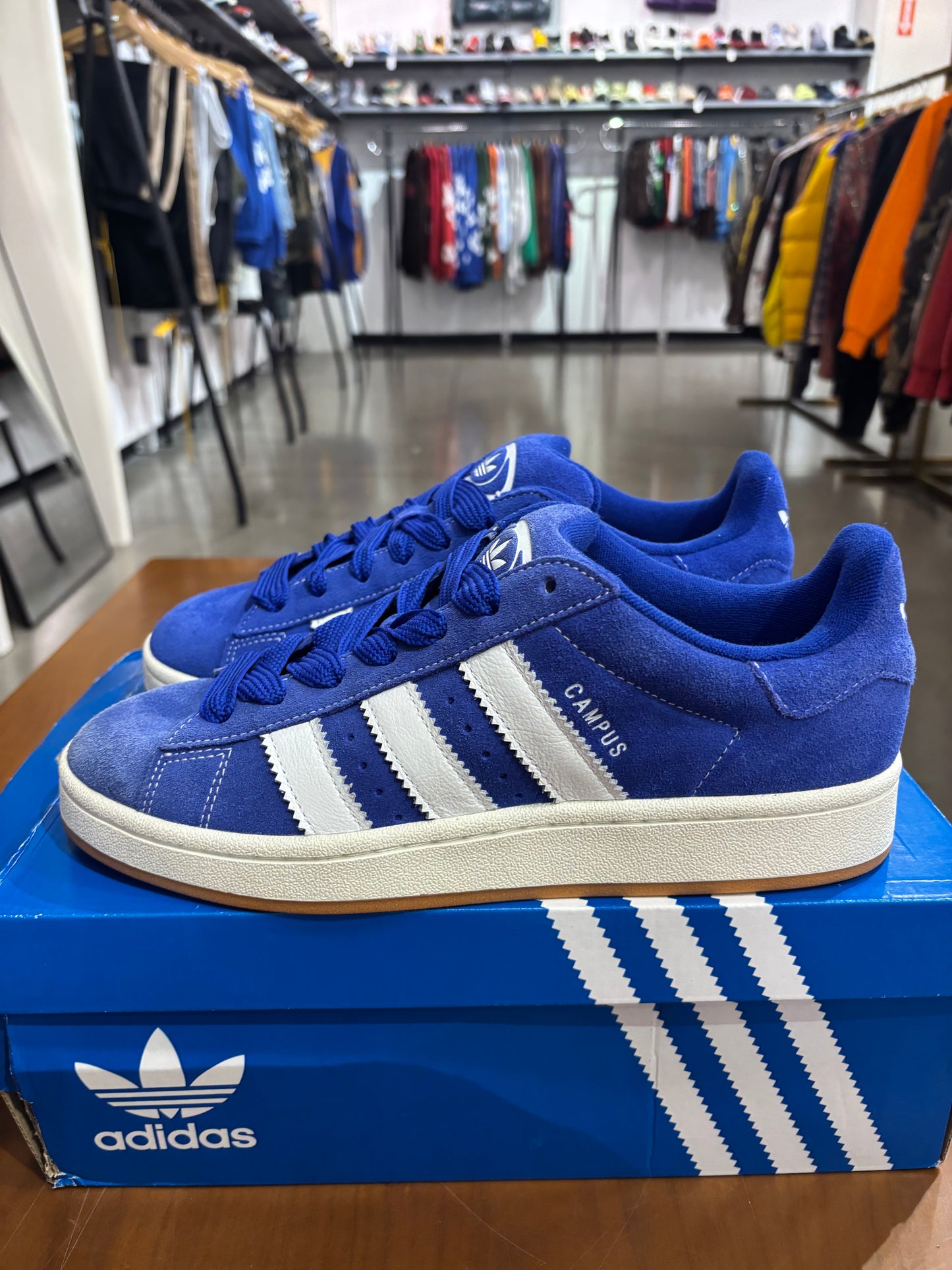 Adidas Campus 00S Semi lucid Blue white