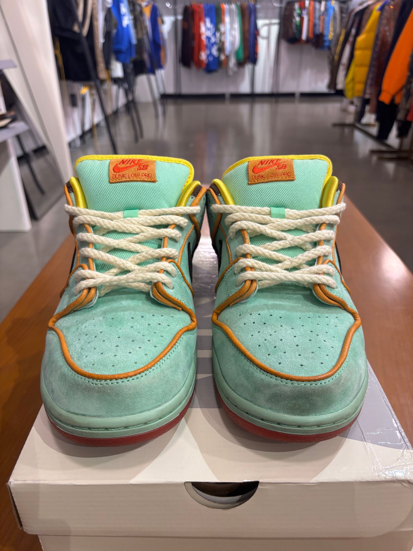 Preowned Nike SB Dunk Low Rodeo Tourmaline