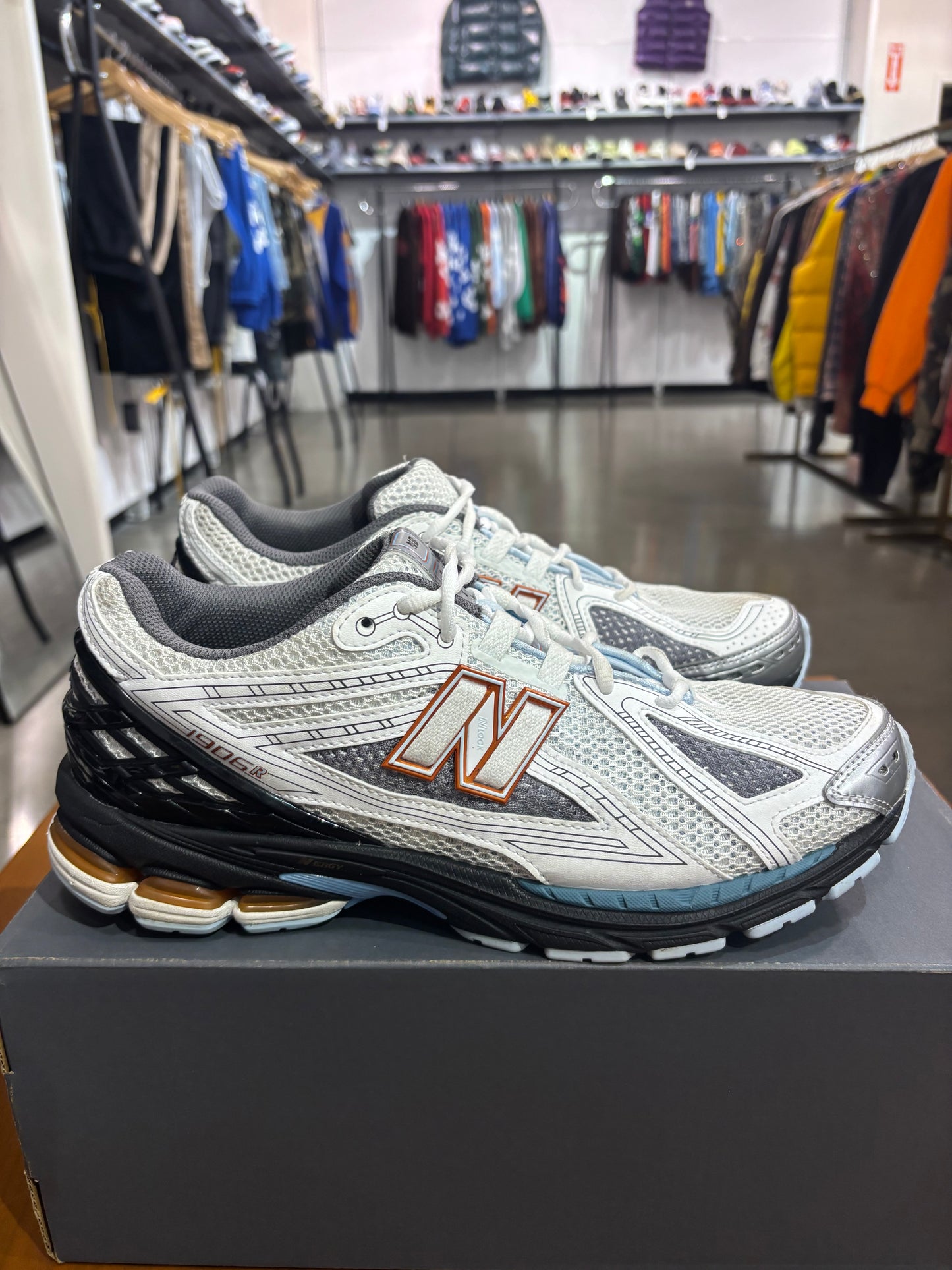 Preowned New Balance 1906R White Black Copper