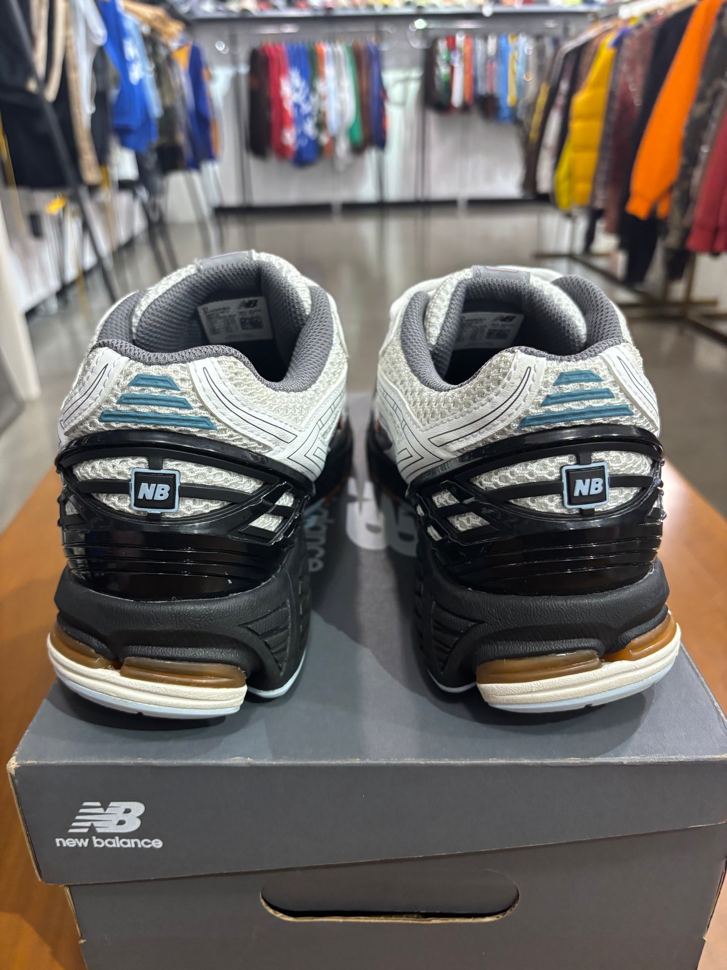Preowned New Balance 1906R White Black Copper