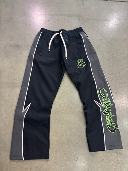 Preowned Godspeed GT Track Pants Black/Volt