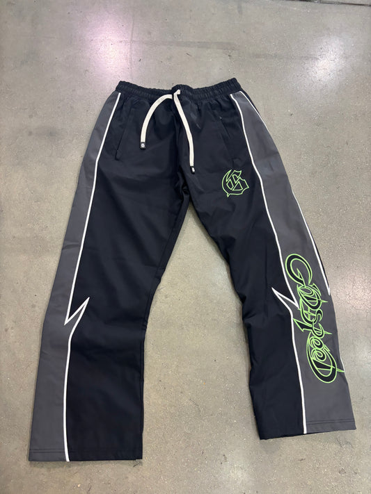 Preowned Godspeed GT Track Pants Black/Volt