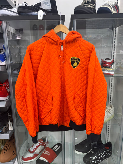 Preowned Supreme Automobili Lamborghini Hooded Work Jacket