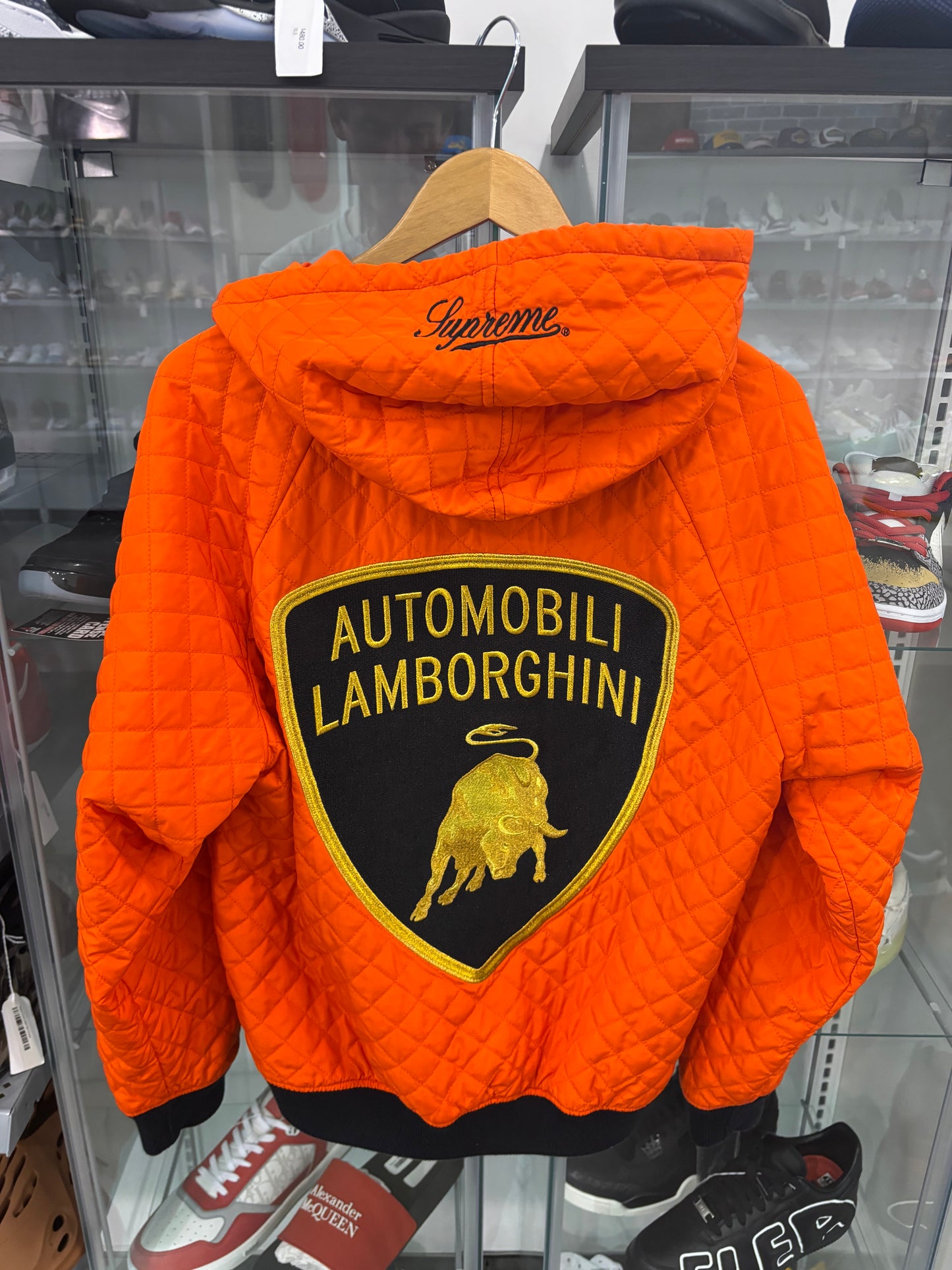 Preowned Supreme Automobili Lamborghini Hooded Work Jacket