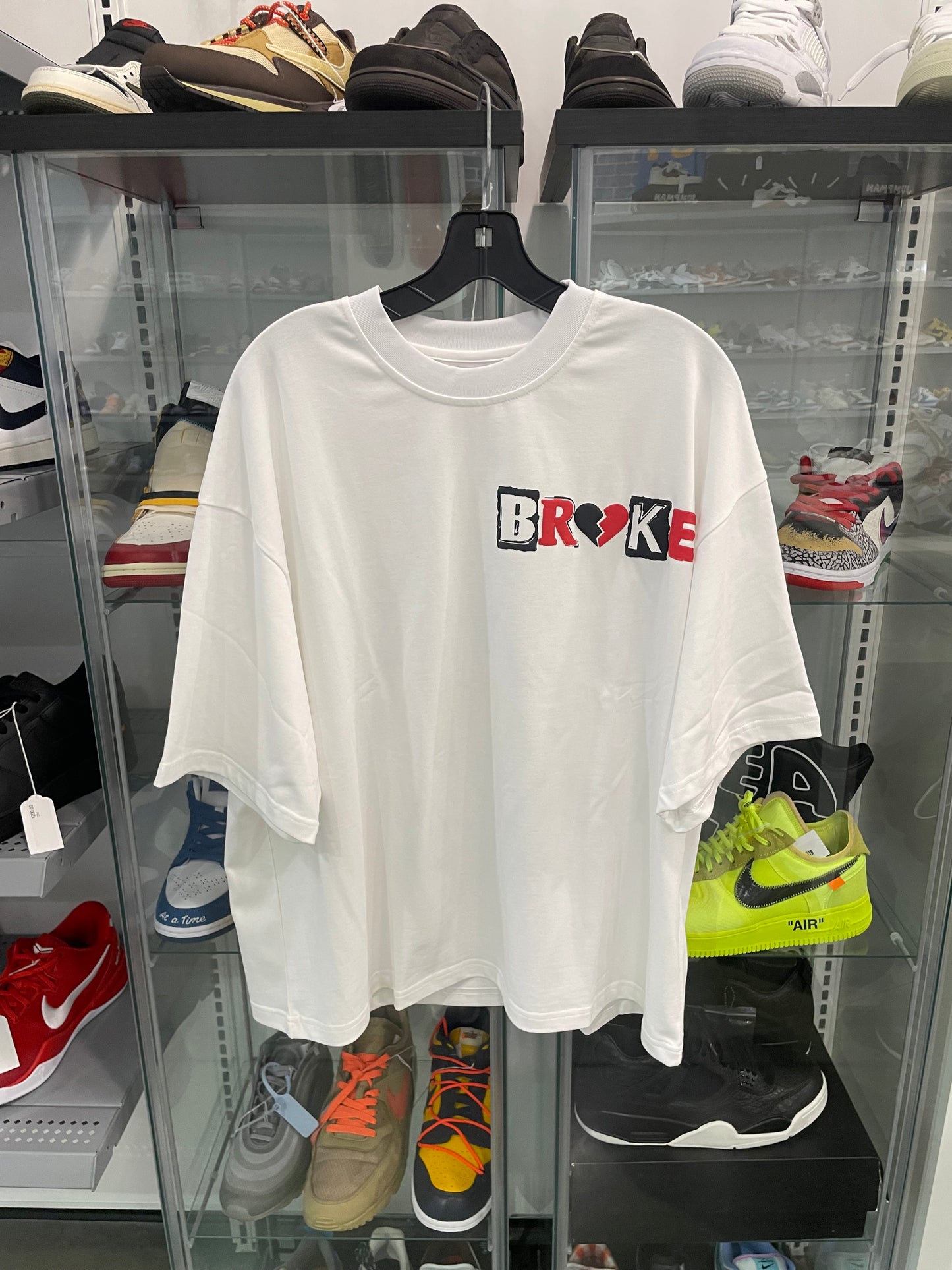 Anti Broke Club Tee White