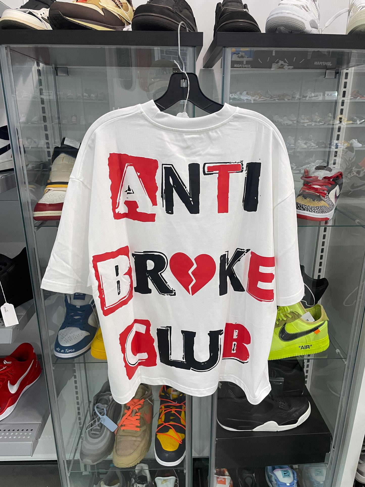 Anti Broke Club Tee White