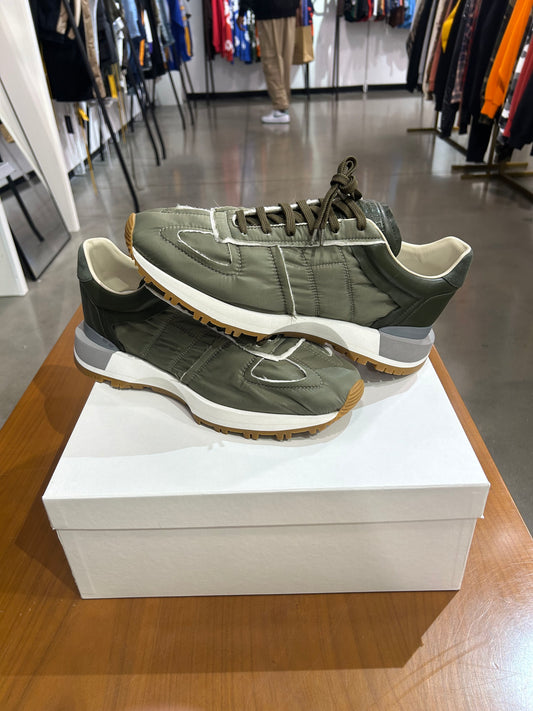 Maison Margiela Patchwork 50/50 Runner Olive
