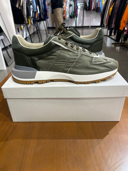 Maison Margiela Patchwork 50/50 Runner Olive