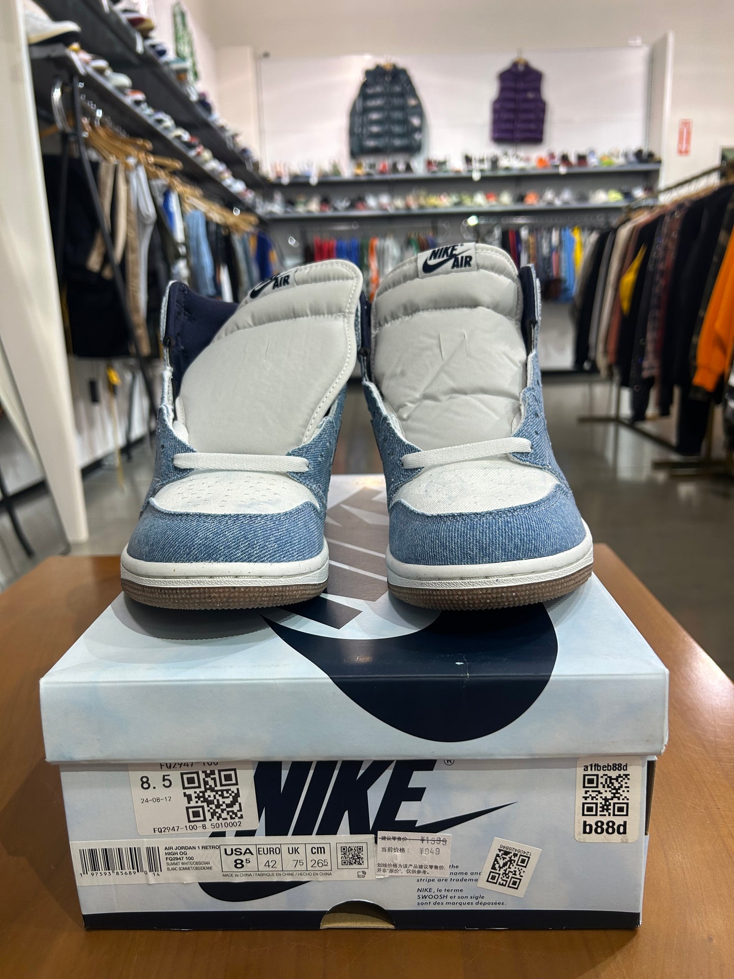 Air Jordan 1 High Denim