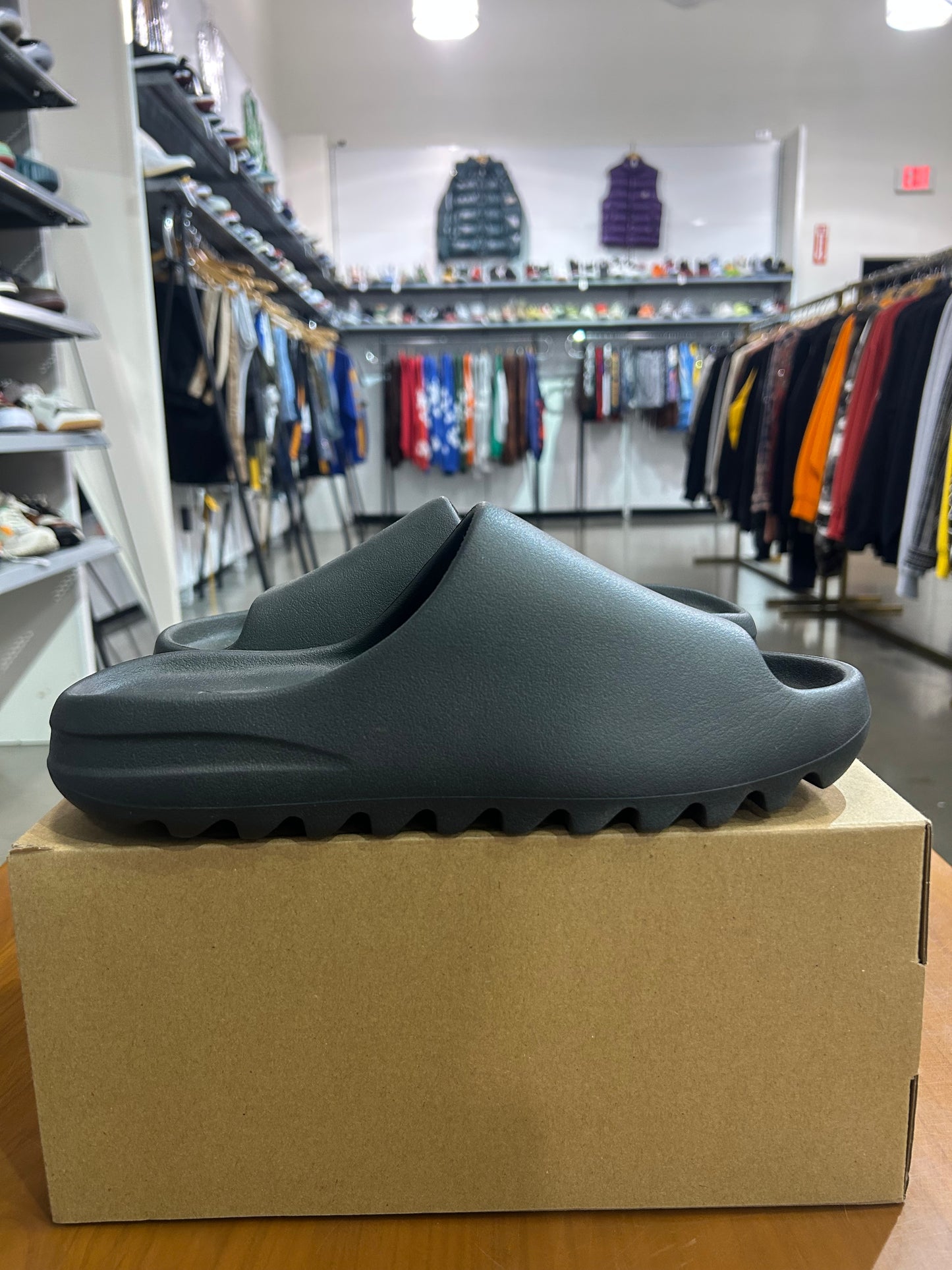PREOWNED Adidas Yeezy Slide Dark Onyx