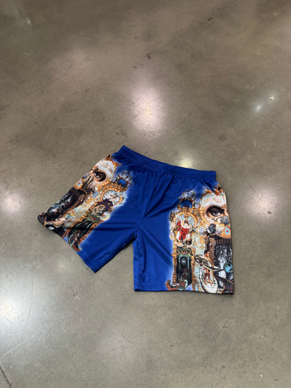 Supreme Michael Jackson Dangerous Mesh Short Royal
