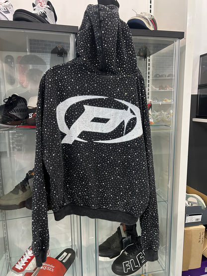 PREOWNED Prestige Diamond Hoodie Black
