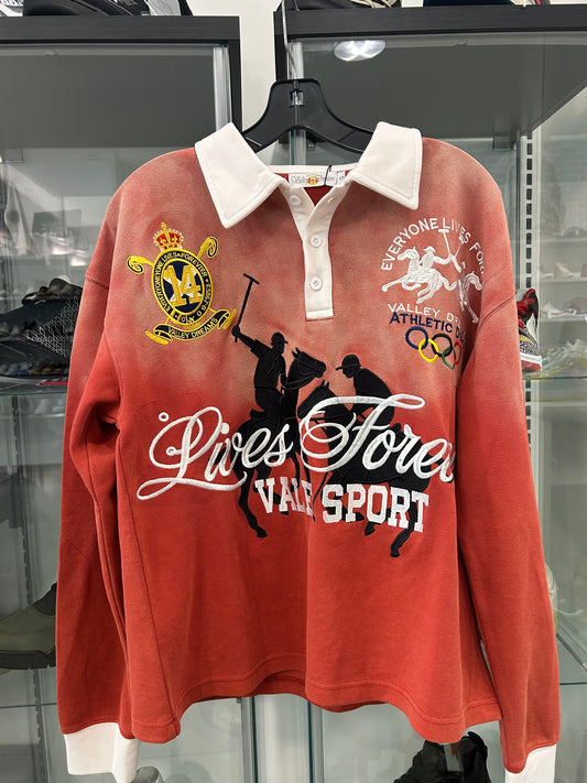 Vale Rockefeller Rugby Polo Red