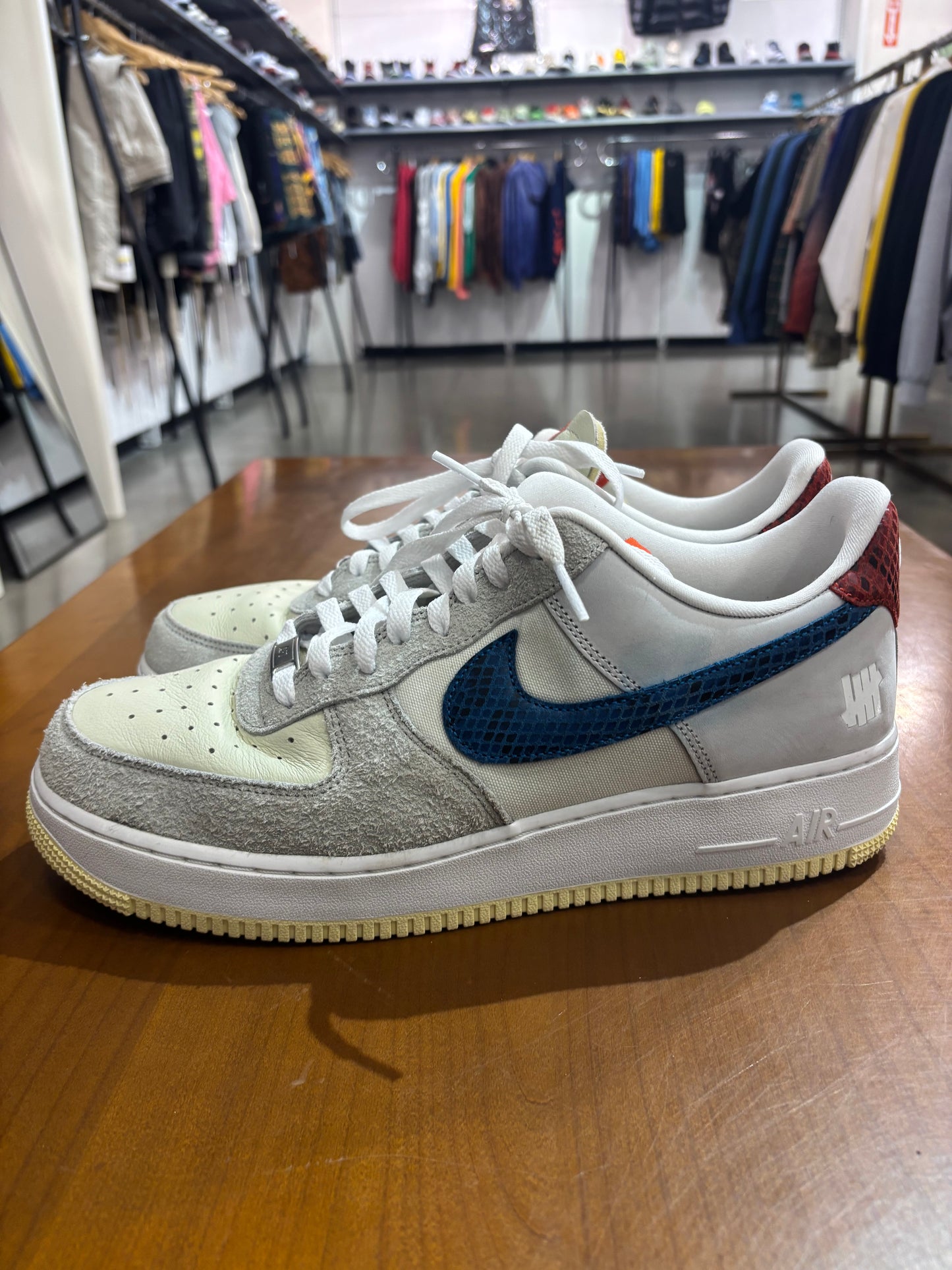 Preowned Nike Air Force 1 Low 5 on It Undefeated