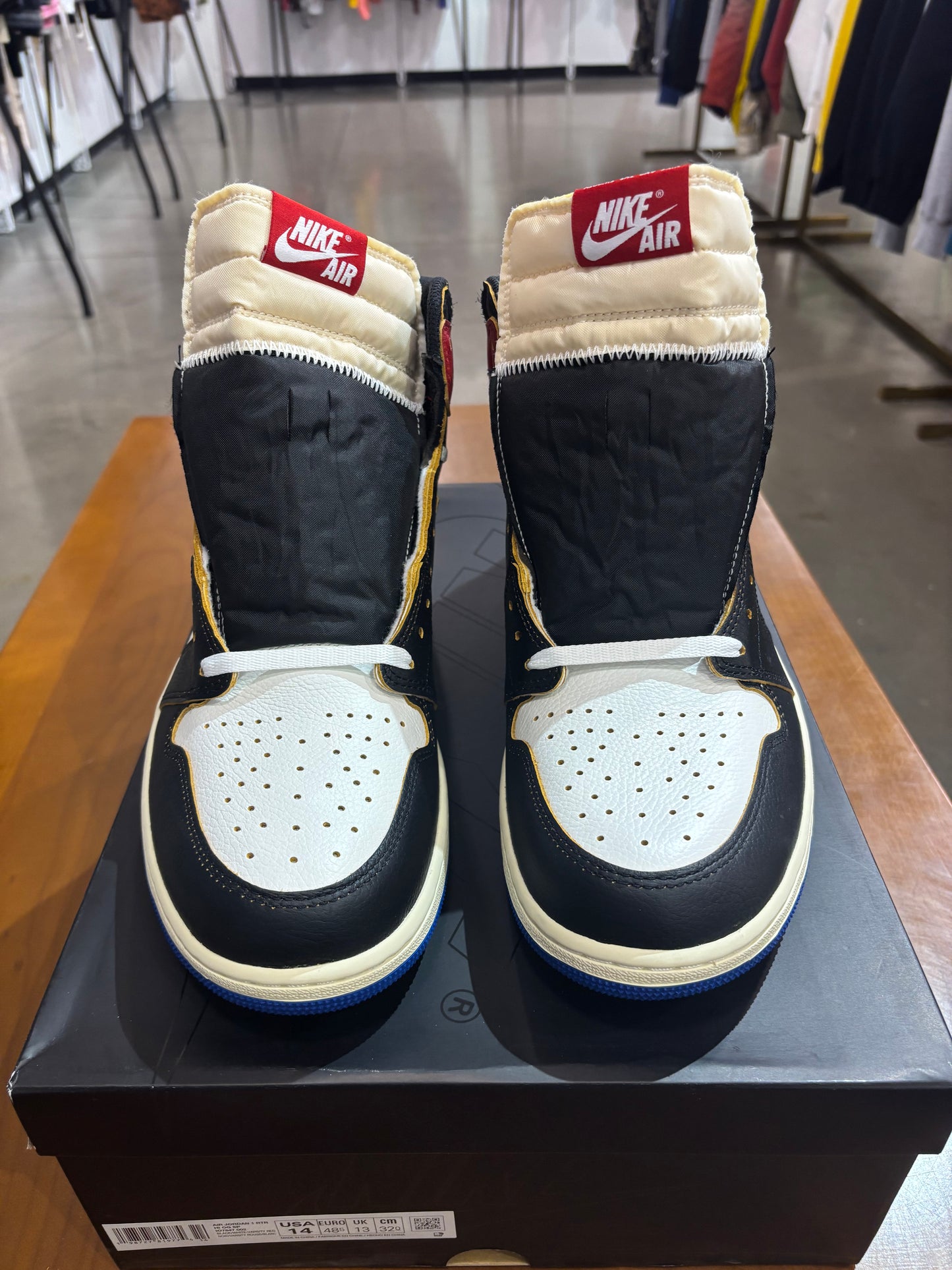 Air Jordan 1 Fragment Union LA Varsity Red Sport Royal