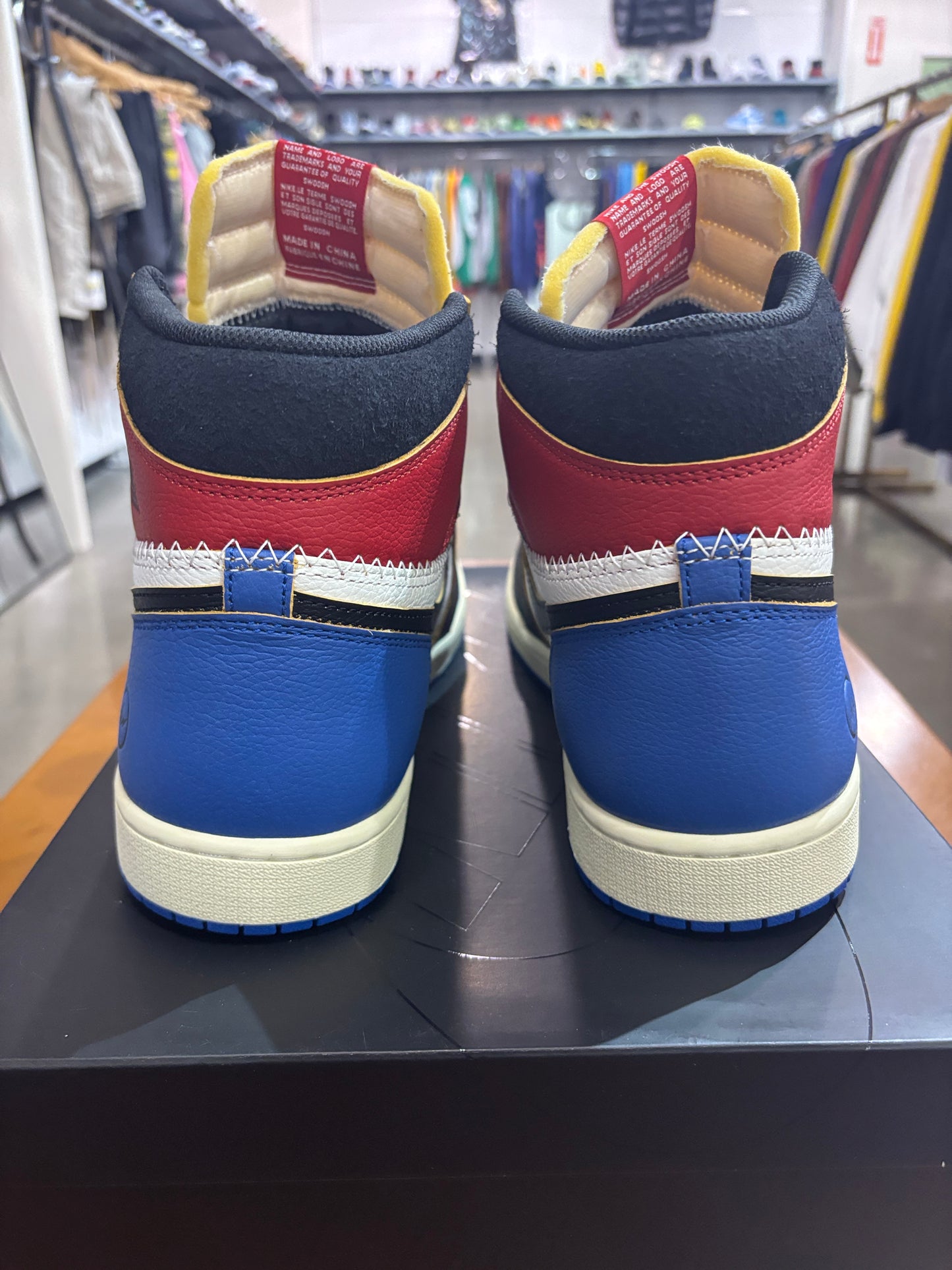 Air Jordan 1 Fragment Union LA Varsity Red Sport Royal