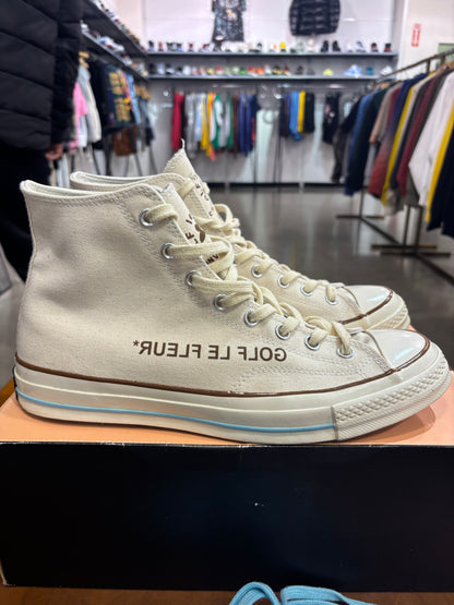 Preowned Converse Chuck Taylor 70 HI Golf Le Fleur Parchment