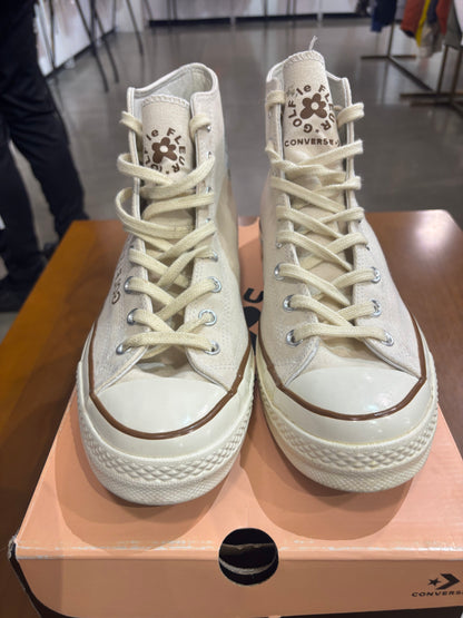 Preowned Converse Chuck Taylor 70 HI Golf Le Fleur Parchment