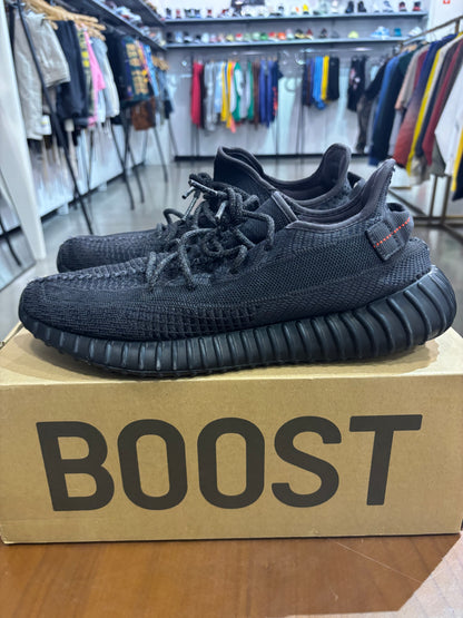 Preowned Yeezy 350 V2 Black Non Reflective