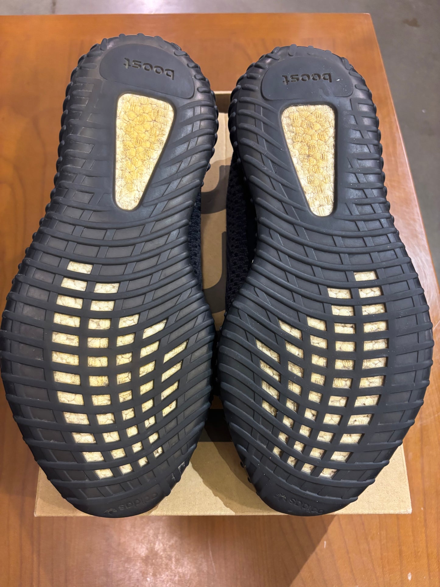 Preowned Yeezy 350 V2 Black Non Reflective