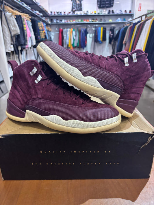 Preowned Air Jordan 12 Bordeaux